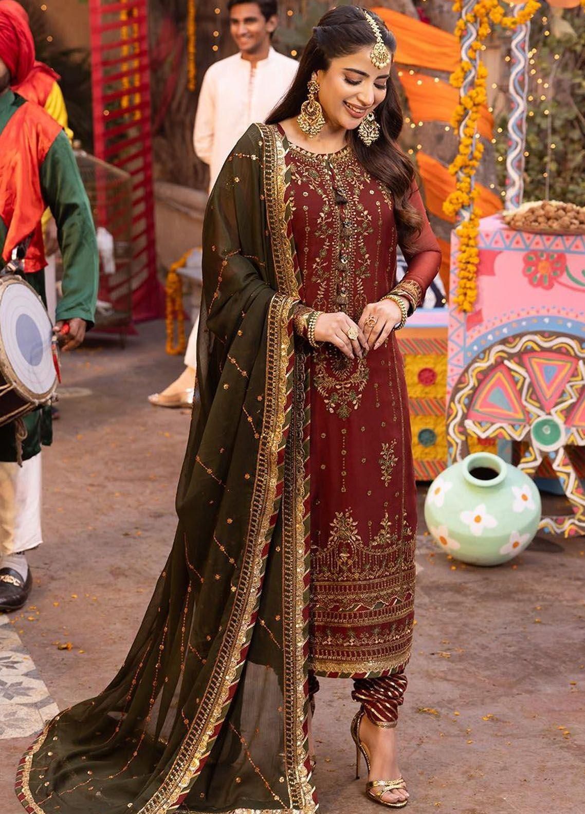 BRAND ASIM JOFA
chiffon embroidered & sequence unstiched 3pc
