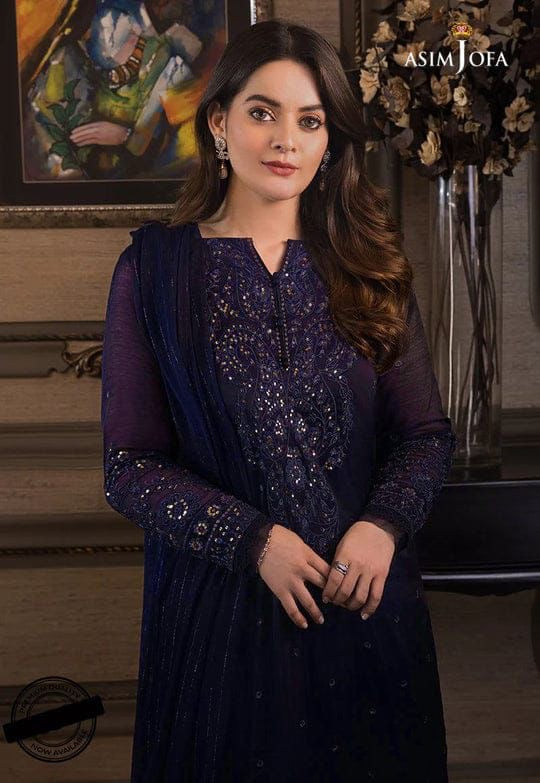 Asim jofa JHILMIL CHIFFON COLLECTION