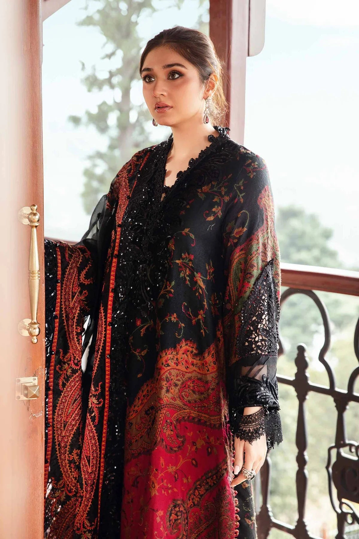 MARIA B - 3 Piece Unstitched Printed Lawn Suit | MPT-25026