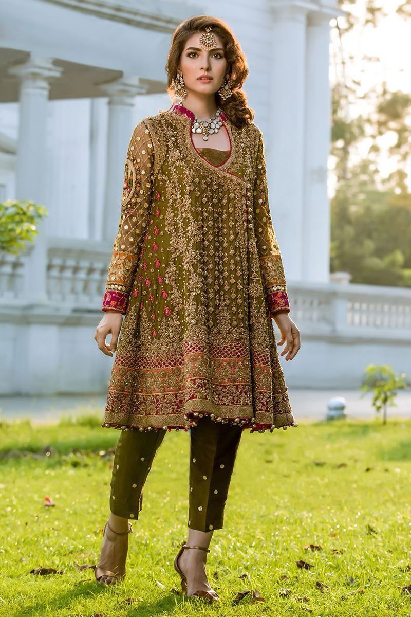 AISHA IMRAN CHIFFON WEDDING EMBROIDERED UNSTITCHED 3PC